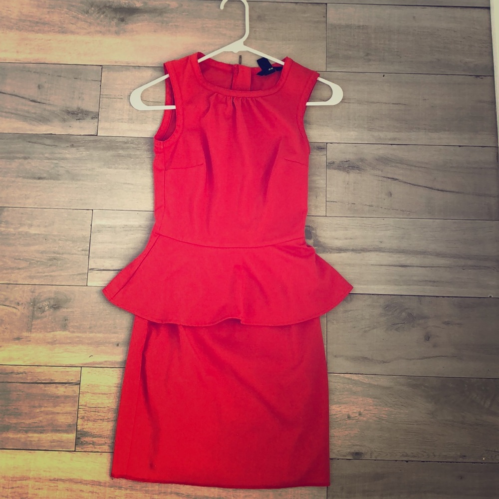 H&M peplum dress